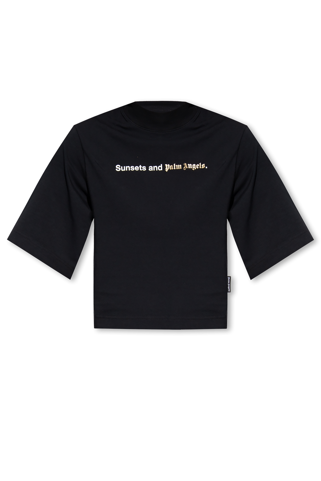 Palm Angels Printed cropped Tshirt Women's Clothing Vitkac